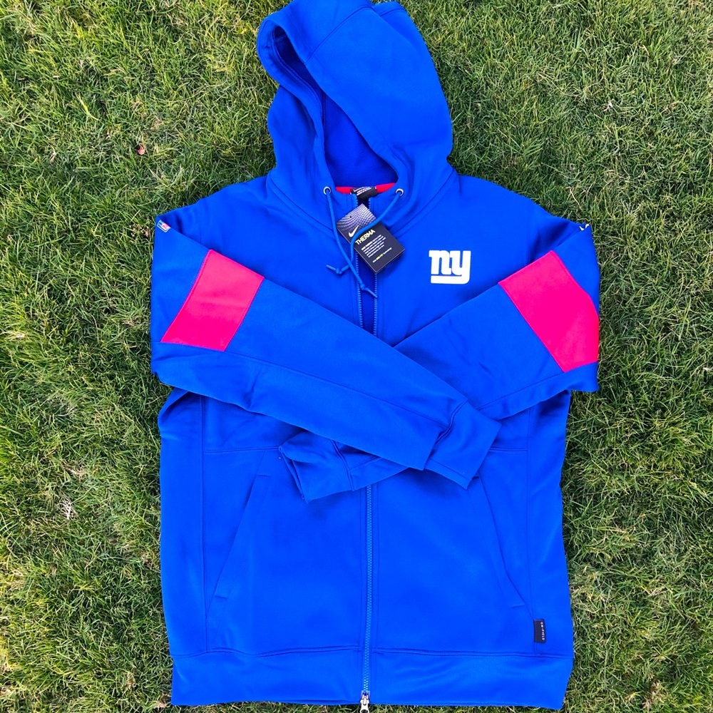 🆕 Nike NY Giants Dri-FIT NFL Thermal Hoodie